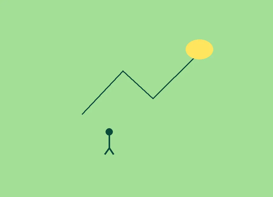 Editorial visual for good leaders bad under pressure